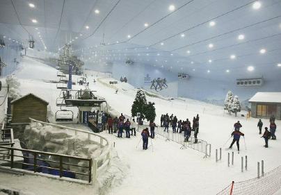 Dubai Indoor Ski Slope