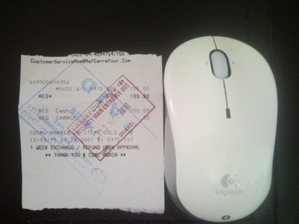 Logitech V 470 mouse