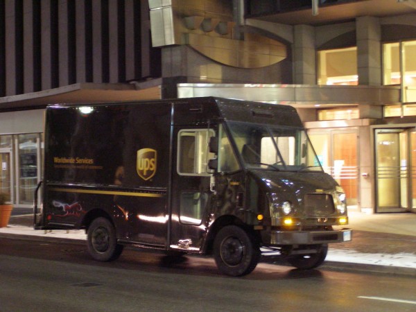 Simbol american: camionul UPS